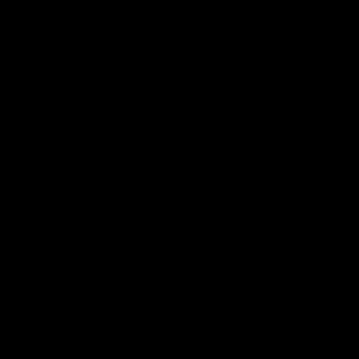Logo koala negro