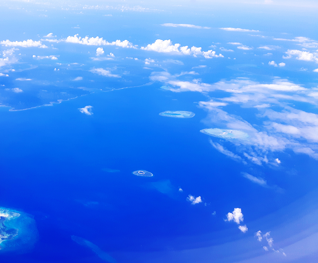 Islas en Filipinas desde el aire. Apetece, ¿no?