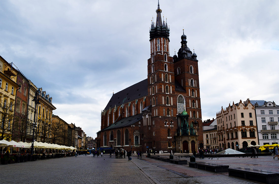 Plaza del Mercado, (Rynek Glówny) en Cracovia