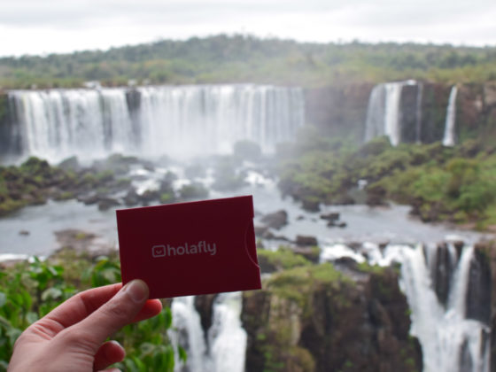 En Cataratas de Iguazú