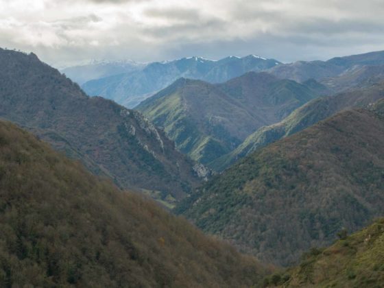 Panoramicas ruta La Castañal en Belmonte Miranda