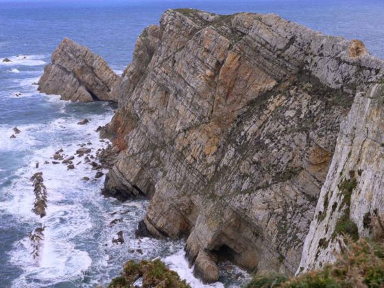 Cabo Peñas es el punto mas al norte de Asturias