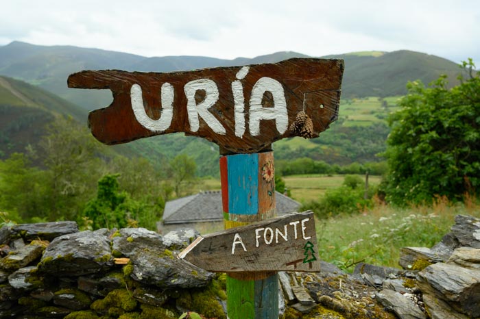 Uría es un precioso pueblo en IBias, Asturias