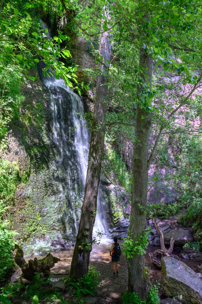 Cascada de Igualta en Tineo, Principado de Asturias