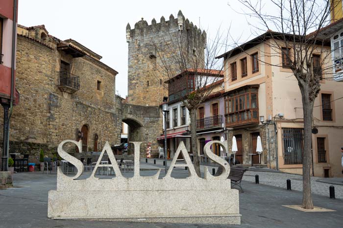 Casco histórico de Salas en Asturias