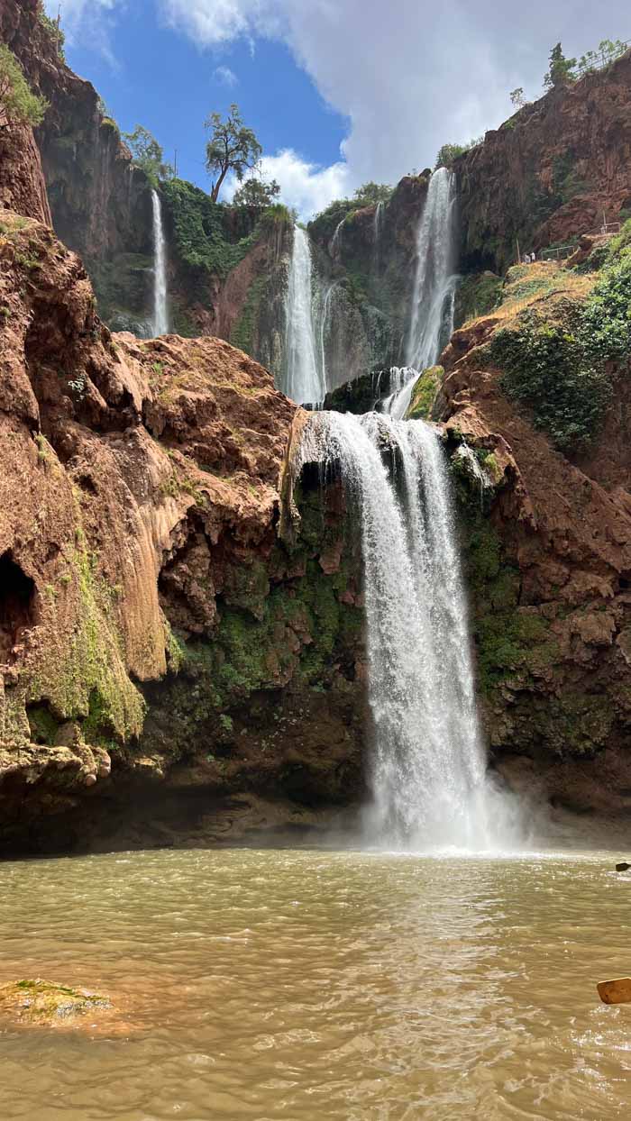 Cascadas de Ouzoud en Marruecos