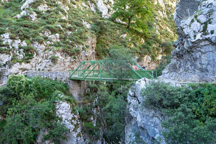 Puente Bolín en la Ruta del Cares, Picos de Europa
