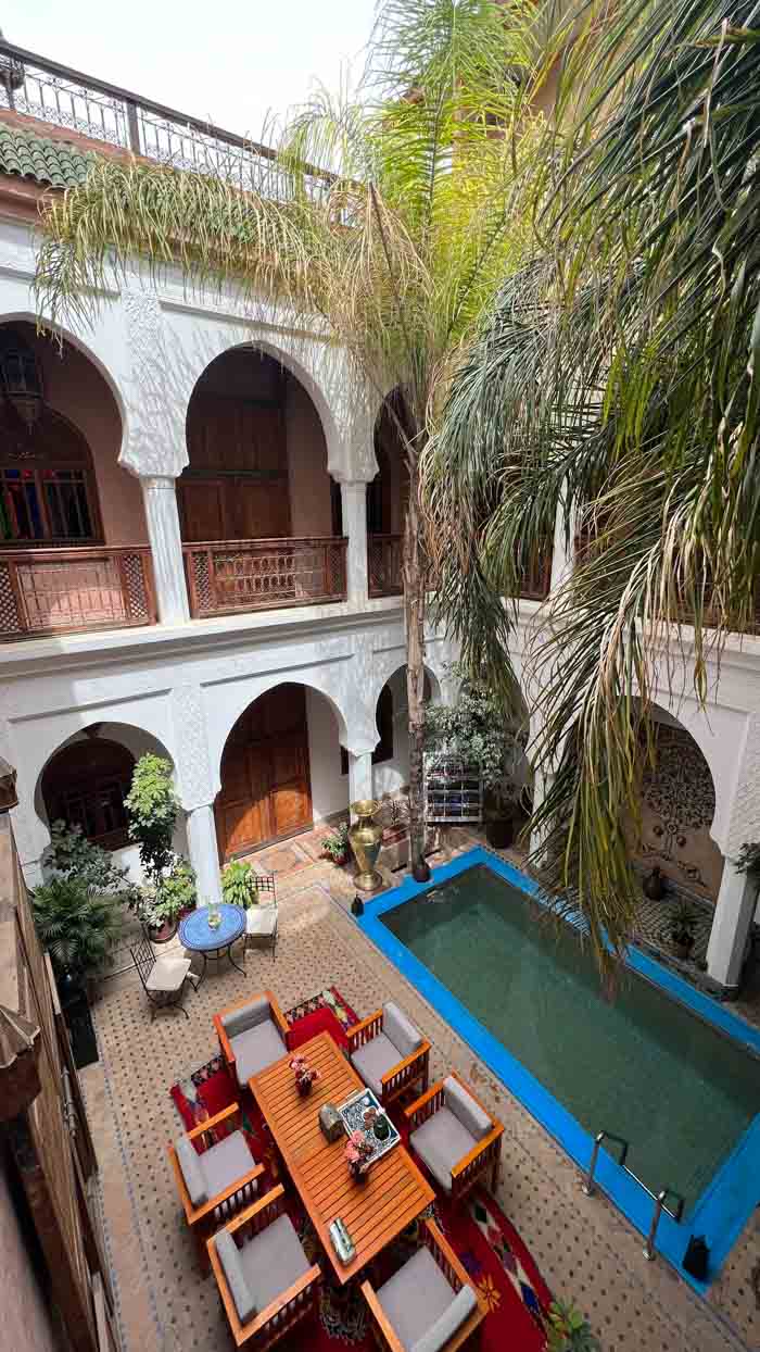 Riad en Marrakech con 10k Tours