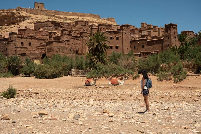 Visitando la ciudad fortificada de Ait Ben Haddou en Marruecos