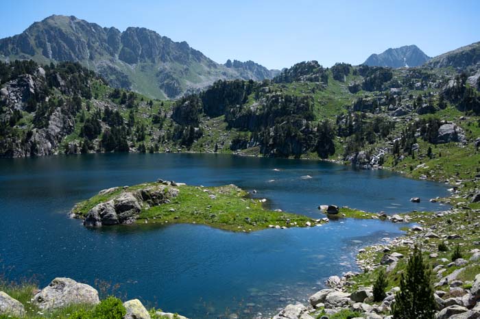 Lac Major ruta 7 lagos de Colomers en el Val d'Aran