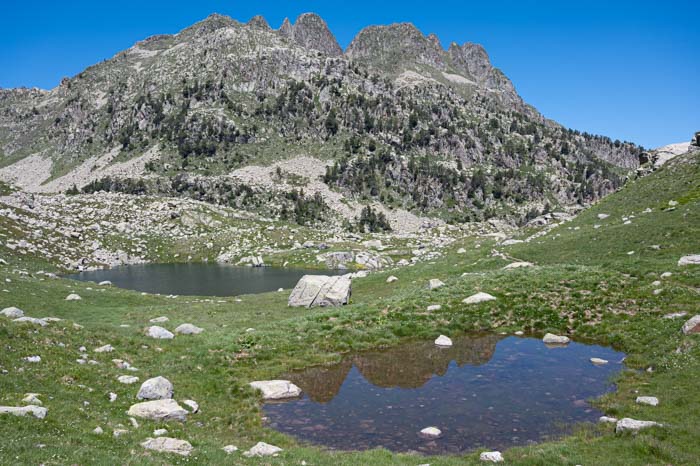 lagos en ruta 7 lagos de Colomers en el Val d'Aran