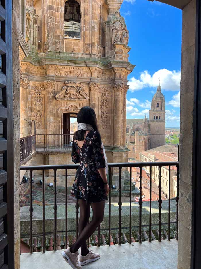 Panorámica de Salamanca desde la Scala Coeli, la mejor de la ciudad