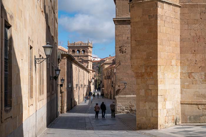 Paseando por el casco histórico de Salamanca