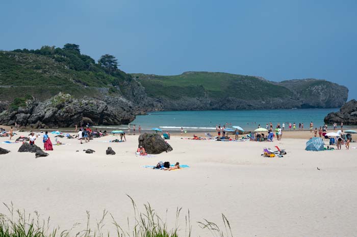 Playa de Borizu en Llanes, Asturias