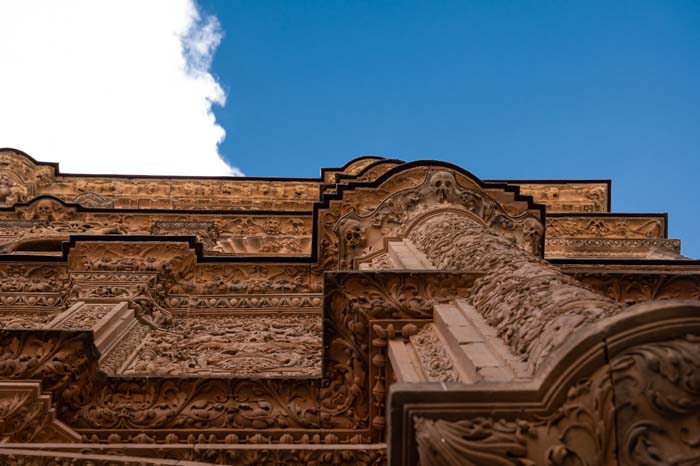 Rana en el Edificio Histórico de la Universidad de Salamanca