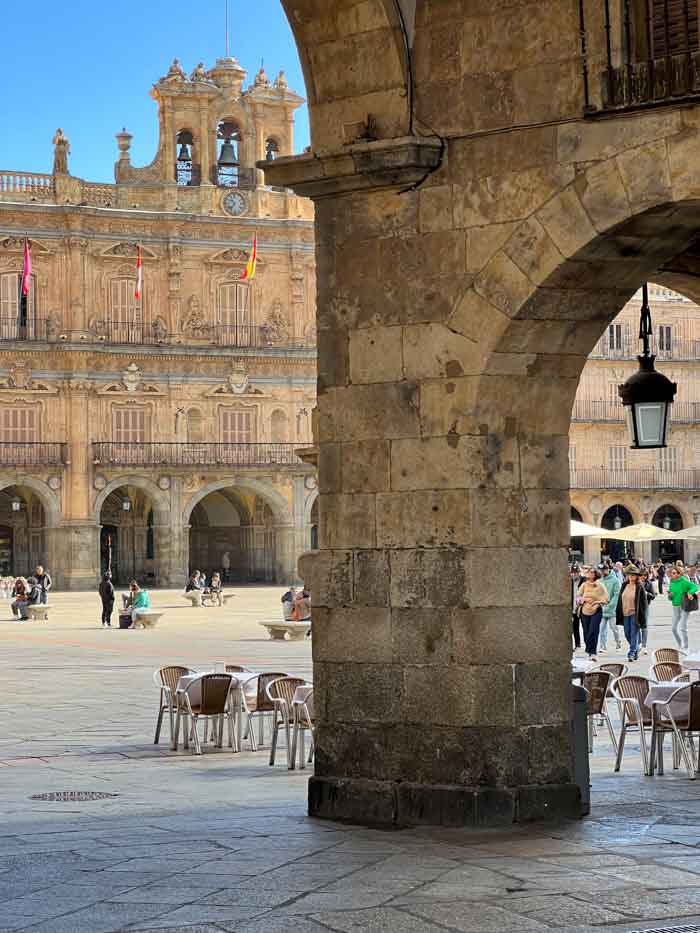 Vermut en plaza mayor de Salamanca
