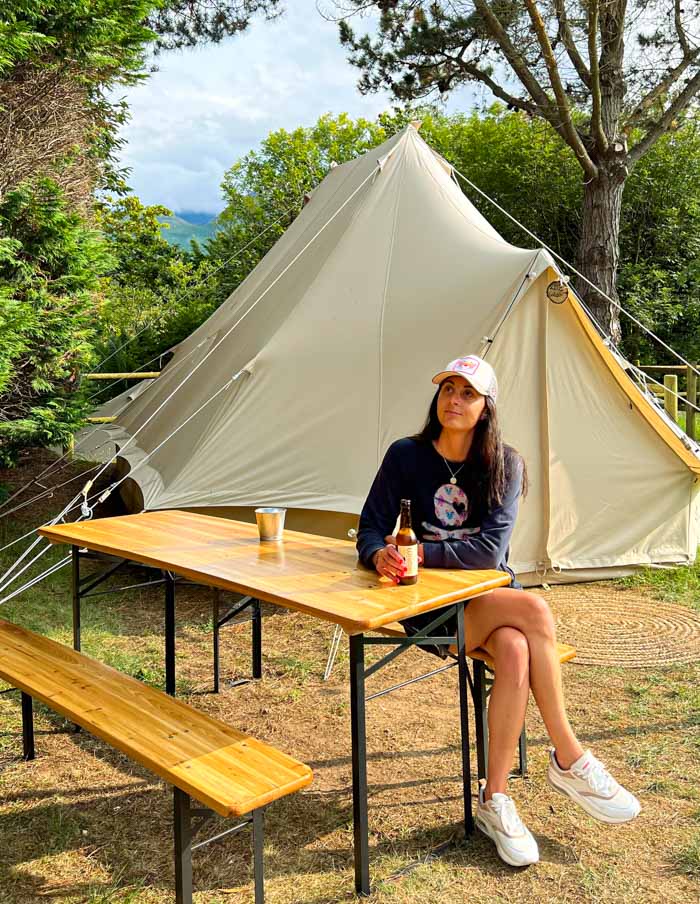 Kampaoh en el Camping Playa de Troenzo en Llanes, Asturias
