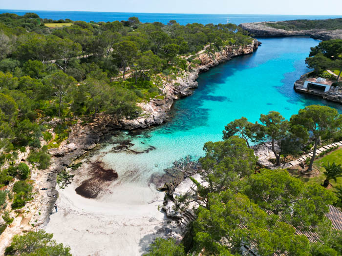 Cala Mitjana en Felanitx, Mallorca