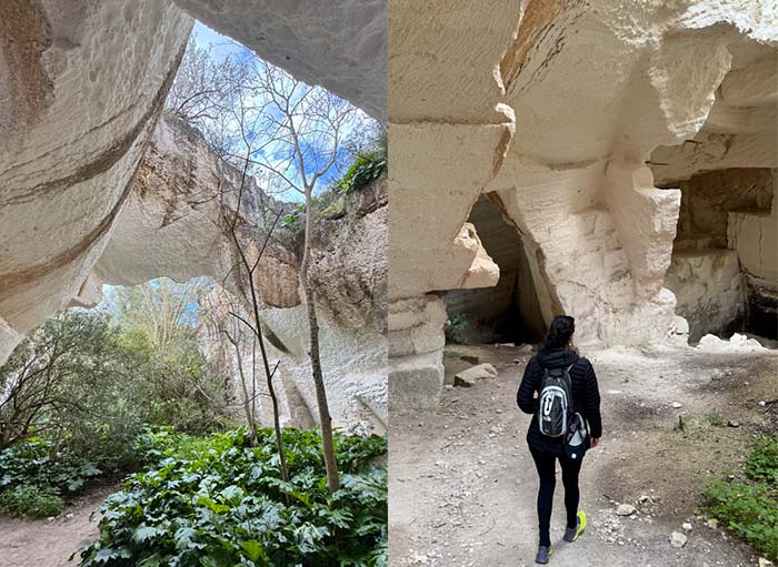 Ruta a pie por las canteras de Sa Mola en Felanitx, Mallorca